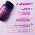 Friska Nightly Reboot - Nighttime Digestive Enzymes, Probiotic for Gut Balance & Bloating Support, with Melatonin & Chamomile to Promote