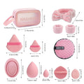 Makeup Brush Set, 42Pcs Makeup Tool Set Premium Synthetic Foundation Powder Concealers Eye Shadows Blush Makeup Brushes Kit with Makeup Sponge,