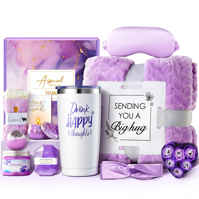YFONG Spa Gifts for Women, Birthday Gifts for Women, Self Care Get Well Soon Gif