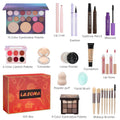 Makeup Kit for Teens for Women Full Kit Includes 20 Colors Eyeshadow Palette Foundation & Face Primer Makeup Sponge Eyebrow Soap Winged Eyeliner