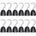 12 Pieces Pirate Hooks Captain Hook Plastic Hand Hook for Halloween Decoration Pirate Theme Party Costume Accessory Cosplay Party Supplies
