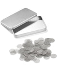 200 PCS 1/2 Inch Stainless Steel Pipe Screens, 1/2 Inch Metal Pipe Screen with Metal Box