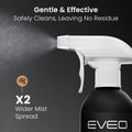 EVEO Screen Cleaner Spray - Large Screen Cleaner Bottle - TV Screen Cleaner, Computer Screen Cleaner, for Laptop, Phone, Ipad - Computer Cleaning
