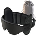SARISUN Airplane Travel Pillow for Different Heights, Stable Head Support Black Airplane Seats with Headrest