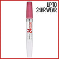 Maybelline Super Stay 24, 2-Step Liquid Lipstick Makeup, Long Lasting Highly Pigmented Color with Moisturizing Balm, Blush On, Pink, 1 Count