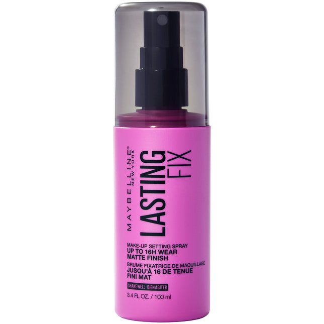 Maybelline New York Facestudio Lasting Fix Makeup Setting Spray, Matte Finish, 3