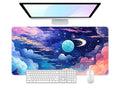 Desk Pad, 32" X 16" XXXL Extended Large Gaming Mouse Pad, Desktop Decor Desk Mat, Men Women Office Supplies and Accessories, Cute Anime Mouse Mat