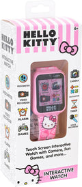 Hello Kitty Kids Smartwatch - Interactive Touchscreen with 10 Watch Faces, Camera, Games, Alarm, Step Tracker & More - Fun Gift for Girls with