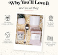 Lovebug Get Well Soon Gift Basket for Women â after Surgery Gifts, Feel Better Care Package with Blanket, Candle, Socks, Mug, Spoon, Succulent â