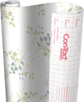 Con-Tact Brand Creative Covering Self-Adhesive Shelf and Drawer Liner, 18" x 9', Aspen Aloe (09F-C9I63-12) Aspen Aloe 4.4"W x 45.7"L