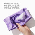 Clinique Take The Day Off Micellar Cleansing Makeup Remover Wipes For Face and Eyes | For All Skin Types | No Water Required | Perfect For Gym or