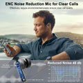 Wireless Earbuds, 2026 3D-Stereo Bluetooth 5.4 Headphones Deep Bass Ear Bud, 4 ENC Noise Cancelling Mic, 40+Hrs USB-C Earphones, IP-X7 Waterproof