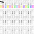 Mini Spray Bottle, Clear Plastic Empty Sample Containers, Fine Mist Perfume Travel Refillable Spray Bottle Perfume Atomizer Small Portable Bottle