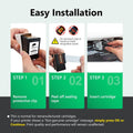 COLORETTO Remanufactured Printer Ink Cartridge Replacement for HP 63XL to use with Envy 4520 4516 Officejet 5255 5258 DeskJet 1112 3632 3639 1112