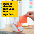 Post-it Note Dispenser, White Cat Design, 1 Dispenser, 1 Pad, 45 Sheets 1 Count