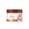 Dove Scrub Brown Sugar & Coconut Butter For Silky Smooth Skin Body Scrub Exfoliates & Restores Skin's Natural Nutrients 10.5 oz Brown Sugar and