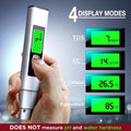 2025 All-New 4 in 1 Tds Meter Digital Water Tester - Accurate and Reliable TDS EC & Temp(°C,°F) Meter - 0-9999ppm - Professional Testing for