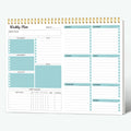 Weekly Planner Notepad Undated Weekly Goals Schedule Planner To Do List Notebook Planning Pad Calendars Organizers Habit Tracker Journal for Man &