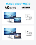 Anker USB C Hub 5-in-1 USB Hub for Laptops, 4K HDMI USB-C Multiport Adapter | 90W Max Power Delivery, 3 USB A Data Ports USB C Dongle, Compact for