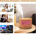 Diffusers for Essential Oils Large Room 600Ml,Essential Oil Diffusers for Home with R/C,Cool Mist Humidifier,7 Colors Lights & 3 Mist Mode