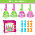 Pop Pass Catch Ball Game Set â 4 Launchers, 20 Balls, Toss and Catch Outdoor Toys for Kids Ages 3-8, Indoor Yard Beach Pool Game, Party Favor for