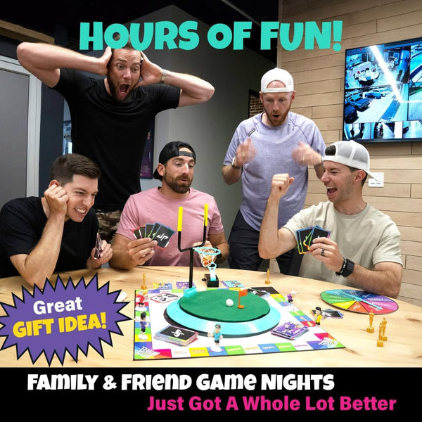 Dude Perfect Board Game with Soccer Add On; Action Packed Sports Challenges for Competitive Kids and Families | Perfect for Family Game Night; 2