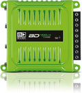 BD400.4GREEN Four Channel 4 X 100 Watt Rms Full Range Car Audio Amplfier 4 Ohms Bridged with Optional Use Low or High Pass Filters Green