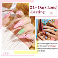 JODSONE 23 PCS Gel Polish Kit Colorful Fashion Classic Nail Gel Set 3 Bottles of Base Coat Matte and Glossy Top Coat B26
