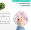 ITNRSIIET Marble round Mouse Pad Pink Marble Customized Premium-Textured Washable Desktop Protection Mouse Mat with Non-Slip Rubber Base