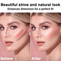 3Pcs Cream Contour Stick Makeup Kit, Shades with Highlighter, Blush and Bronzer Contour Stick for Sculpt the Cheeks, Long Lasting, Waterproof,