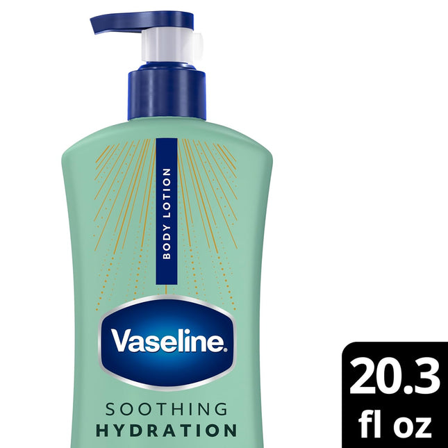 Vaseline Intensive Care Body Lotion Soothing Hydration for Dry Skin with Ultra-H