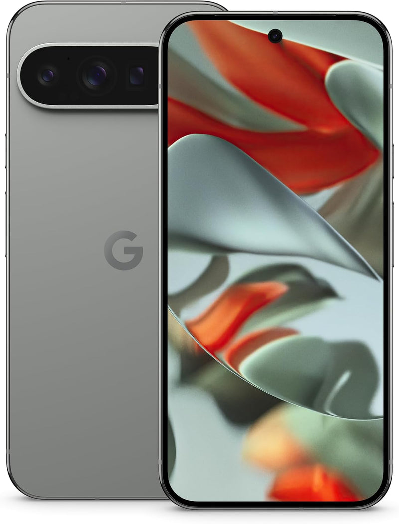 Google Pixel 9 Pro XL - Unlocked Android Smartphone with Gemini, Triple Rear Camera System, 24-Hour Battery, and 6.8" Super Actua Display - Hazel