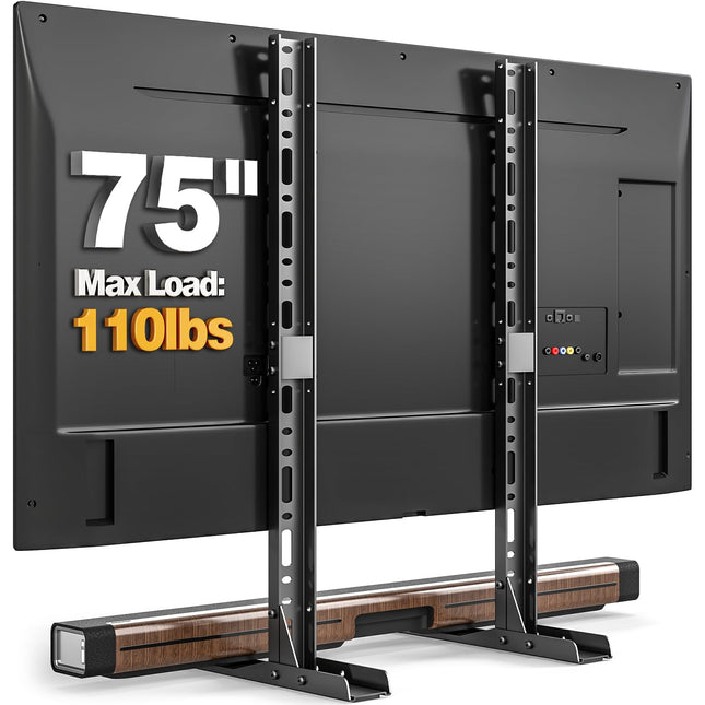 TAVR Universal Table Top TV Stand Base TV Legs for Most 22 32 37 40 42 47 50 55 65 LCD LED Plasma Flat Screen Tvs, Heigh