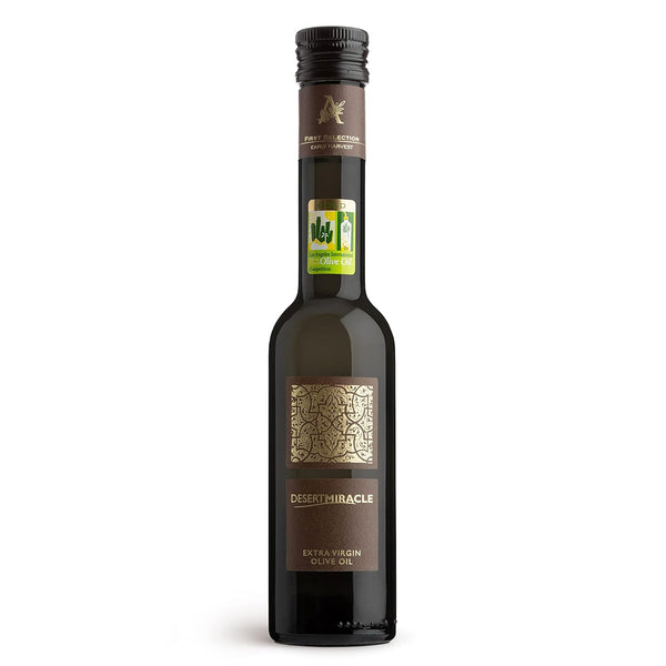 DESERTMIRACLE Cold Pressed Polyphenol Rich Moroccan Olive Oil, Organic Extra Virgin Olive Oil with High Polyphenols, First Cold Pressed EVOO from