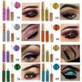 BestLand 10 Colors Liquid Glitter Eyeliner Metallic Shimmer Glitter Eyeshadow Pigment Eyebrown Shimmer Waterproof Face Lips Art for Party Festival
