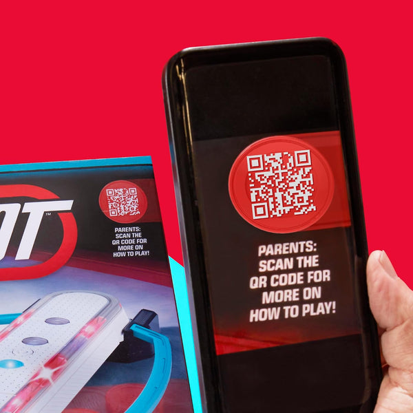 Hasbro Gaming Hypershot Electronic Tabletop Hockey Game | 5 Games in 1 | Music, Lights, and Sounds | Ages 8 and Up | for 1 to 2 Players | Kids