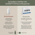JÃÂ·RÃÂ·LIGGETT'S All-Natural Shampoo Bar, Moisturizing Formula - Supports Strong and Healthy Hair - Nourish Follicles with Antioxidants and