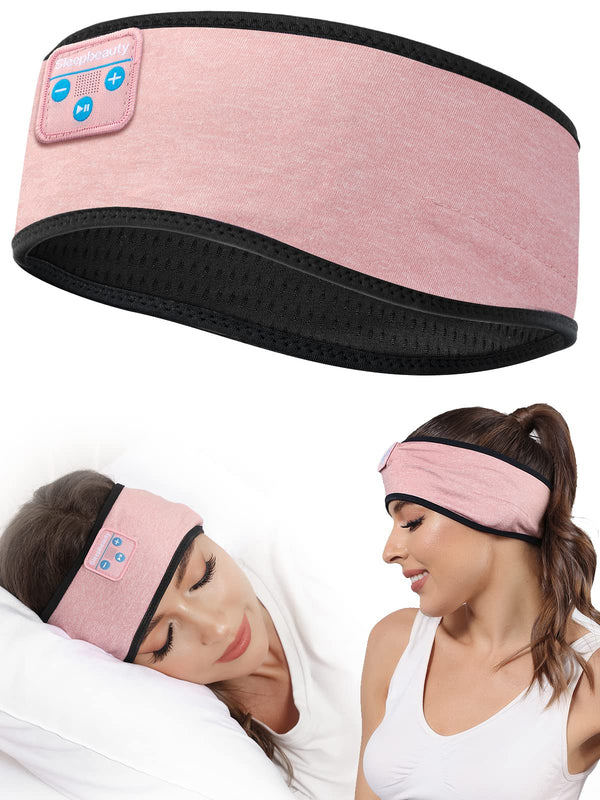 Sleep-Headphones-Wireless-Bluetooth-Headband - Comfy Sleeping Eye Mask Headphones Headset, Sport Headband Earbuds Electronics Tech Gadgets