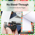 8 Large Magnetic Notepads – Big Notepads for Grocery List, Shopping List, To-Do List, Reminders -Strong Magnetic Back- Memo Pads with Realistic