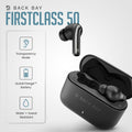 FirstClass - True Wireless Earbuds Noise Cancelling Earbuds, Bluetooth 5.4 Ear Buds Wireless Bluetooth Earbuds Noise Cancelling Earpods, iPhone