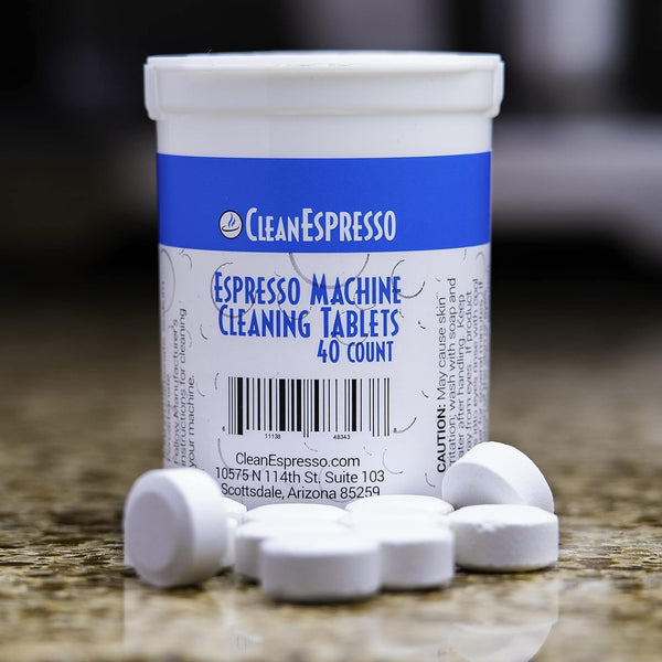 CleanEspresso - Breville Compatible 2 Gram Cleaning Tablets for Espresso Machines - 40 Cleaning Tablets for Breville Espresso Machine