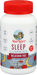Maryruth Organics Sleep Gummies | Sugar Free | NO Melatonin | L Theanine | Lemon Balm Leaf | Chamomile | Vitamin B6 | Relaxation & Sleep Support |