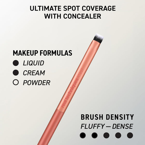 Real Techniques Face Base 4 Piece Makeup Brush Set for Foundation Face Base Kit, 4 Piece Set 4 Count (Pack of 1)