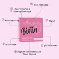 Biotin Hair Growth Shampoo Bar. Eco-Friendly, No Harsh Chemicals, Color Safe, Ph Balanced. Solid Shampoo Bar Equal to 3 Liquid Bottles. Zero