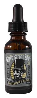 Grave Before Shave Gentlemen's Blend Beard Pack with Beard Balm and Beard Oil (Bourbon/Sandalwood Scent) 1.5 Ounce (Pack of 2)