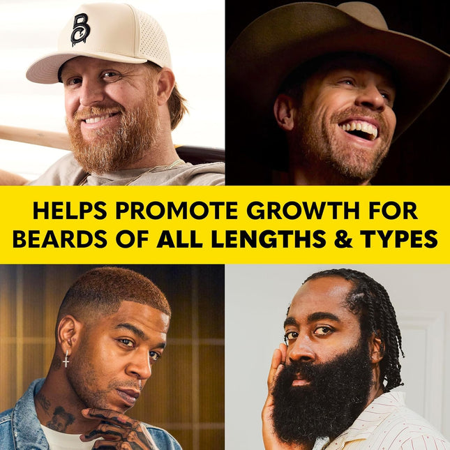 The Beard Club Beard Club Essential Beard Growth Kit - Growth Oil, Growth Vitami