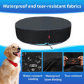 QH.HOME[2025 Upgraded Windproof] 63-64 Inch Kiddie Pool Cover Round, Collapsible Dog Pool Cover with Super Windproof Ratchet Design, Odorless