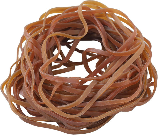 120 Pack Large Rubber Bands, Heavy Duty Trash Can Band, Strong Elastic Bands for School Home Office Supplies, Garbage Cans, File Folders, (8 x