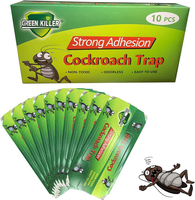 Cockroach Trap Roach Killer Indoor Home Non-Toxic Sticky Bug Glue Trap for Roach