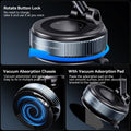 Vacuum Suction Magnetic Phone Holder, Strong Suction Magnetic Car Phone Holder Mount Foldable Phone Stand for Iphone16/15/14/13/12,